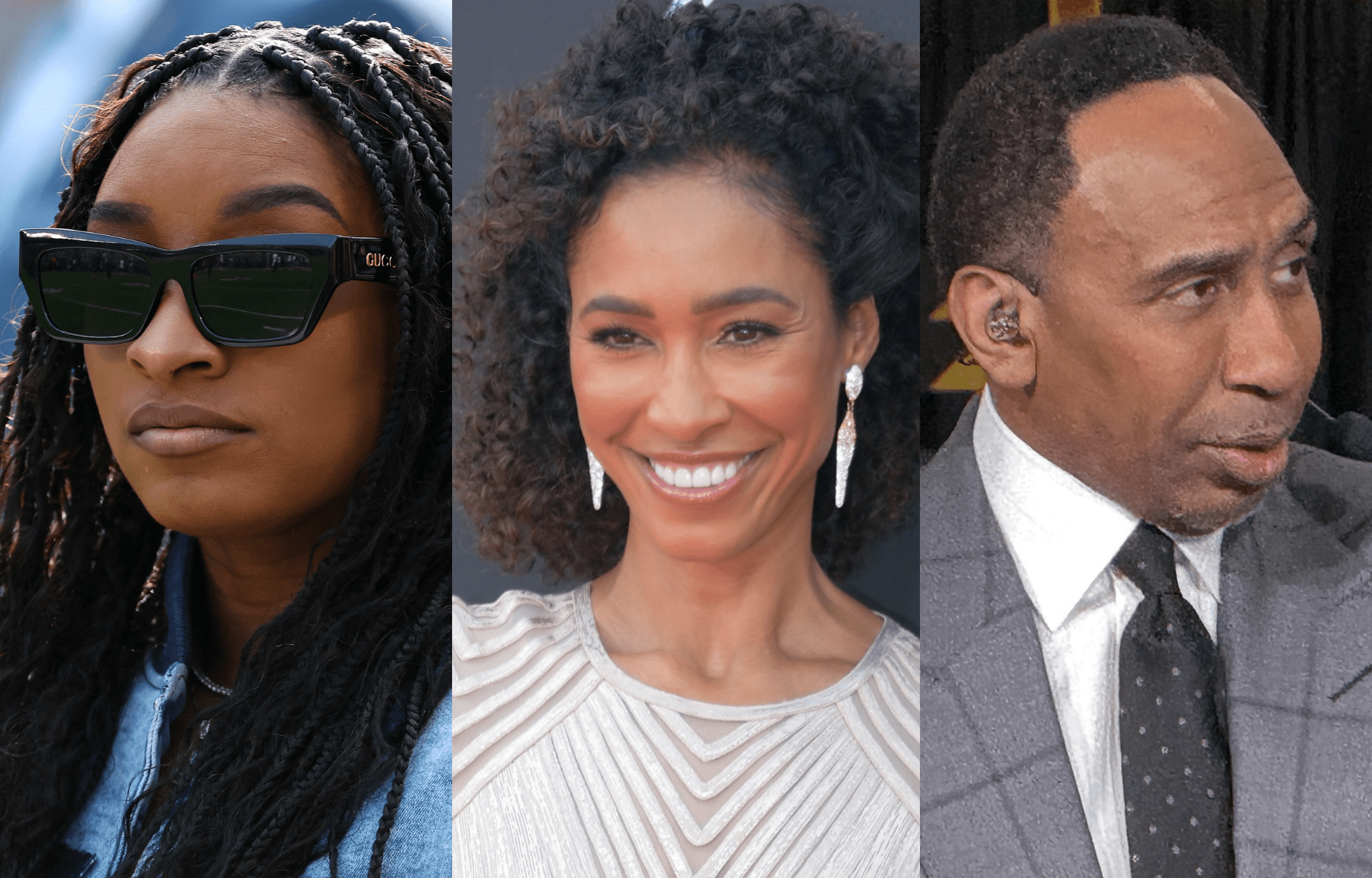 "It's Not Like Sage Steele Is Wrong": Simone Biles Trans Athlete Debate Reply By Ex-ESPN Host Sage Steele, Defended By Stephen A. Smith 1 American gymnast Simone Biles, ESPN host Sage Steel, and analyst Stephen A. Smith