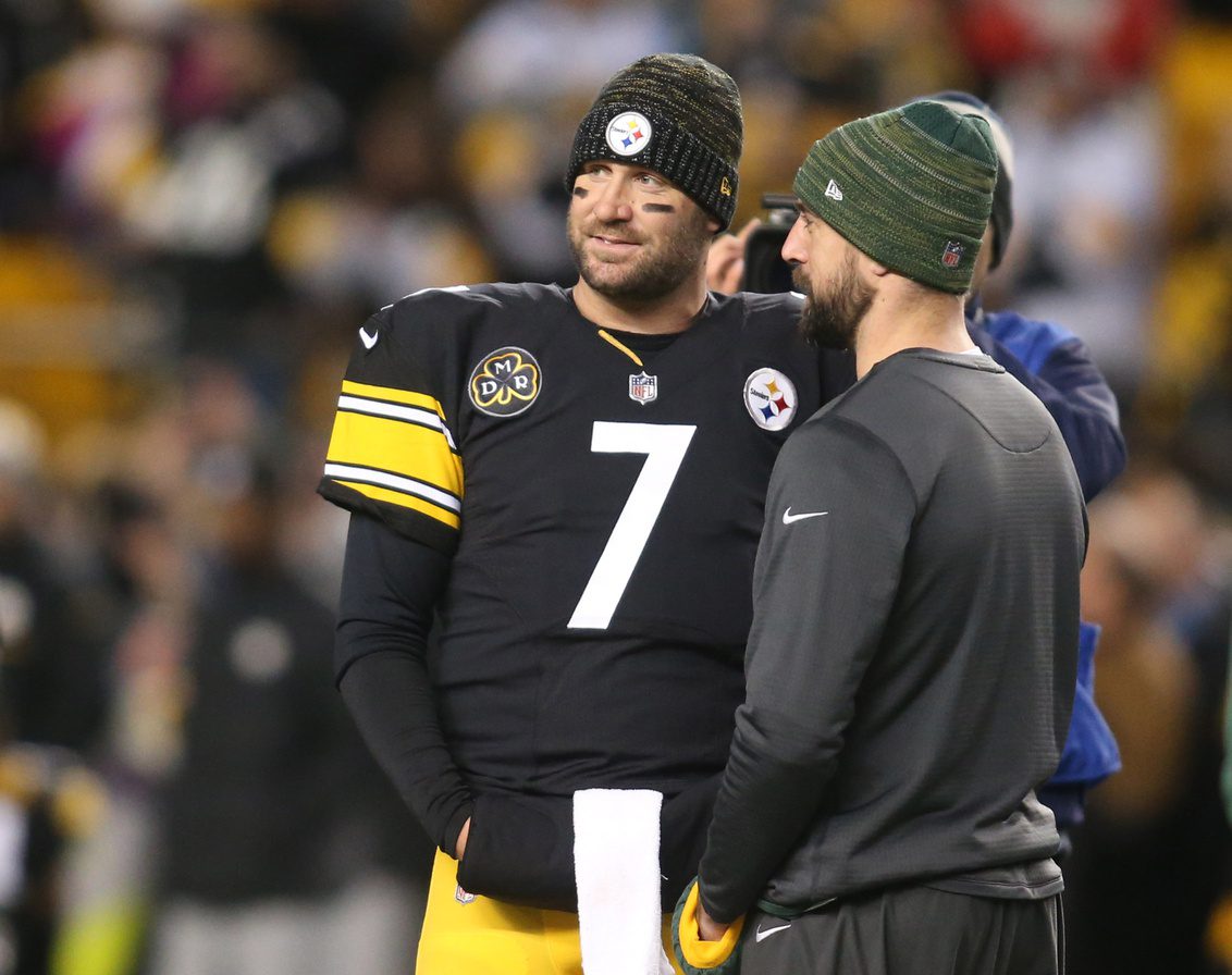 "Good. Records Are Meant To Be Broken": Aaron Rodgers Possible Breaking Ben Roethlisberger's Team Records Gets Steelers Legends Honest Take 1 Ben Roethlisberger, Aaron Rodgers