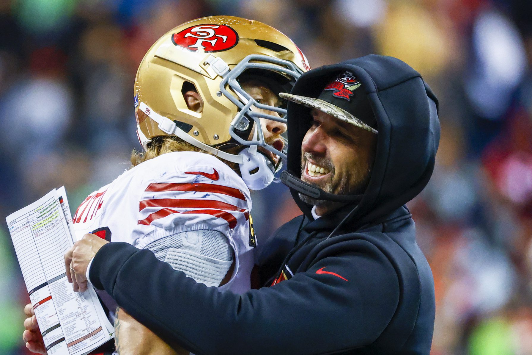 "He Has An 24/7 Open-Door Policy": George Kittle Gets Real On Relationship With 49ers HC Kyle Shanahan 2 USATSI 19631478 168400517 lowres