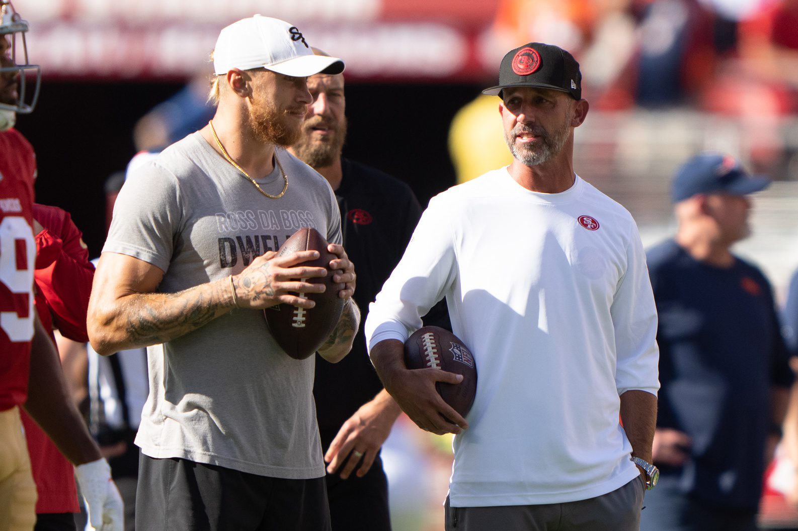 "He Has An 24/7 Open-Door Policy": George Kittle Gets Real On Relationship With 49ers HC Kyle Shanahan 1 George Kittle, Kyle Shanahan