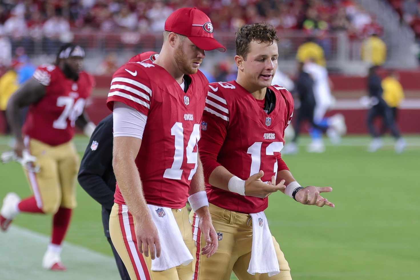 "All Those Certain Things": Sam Darnold Gets Real About Being Teammates With Brock Purdy 1 USATSI 21296613 168400517 lowres