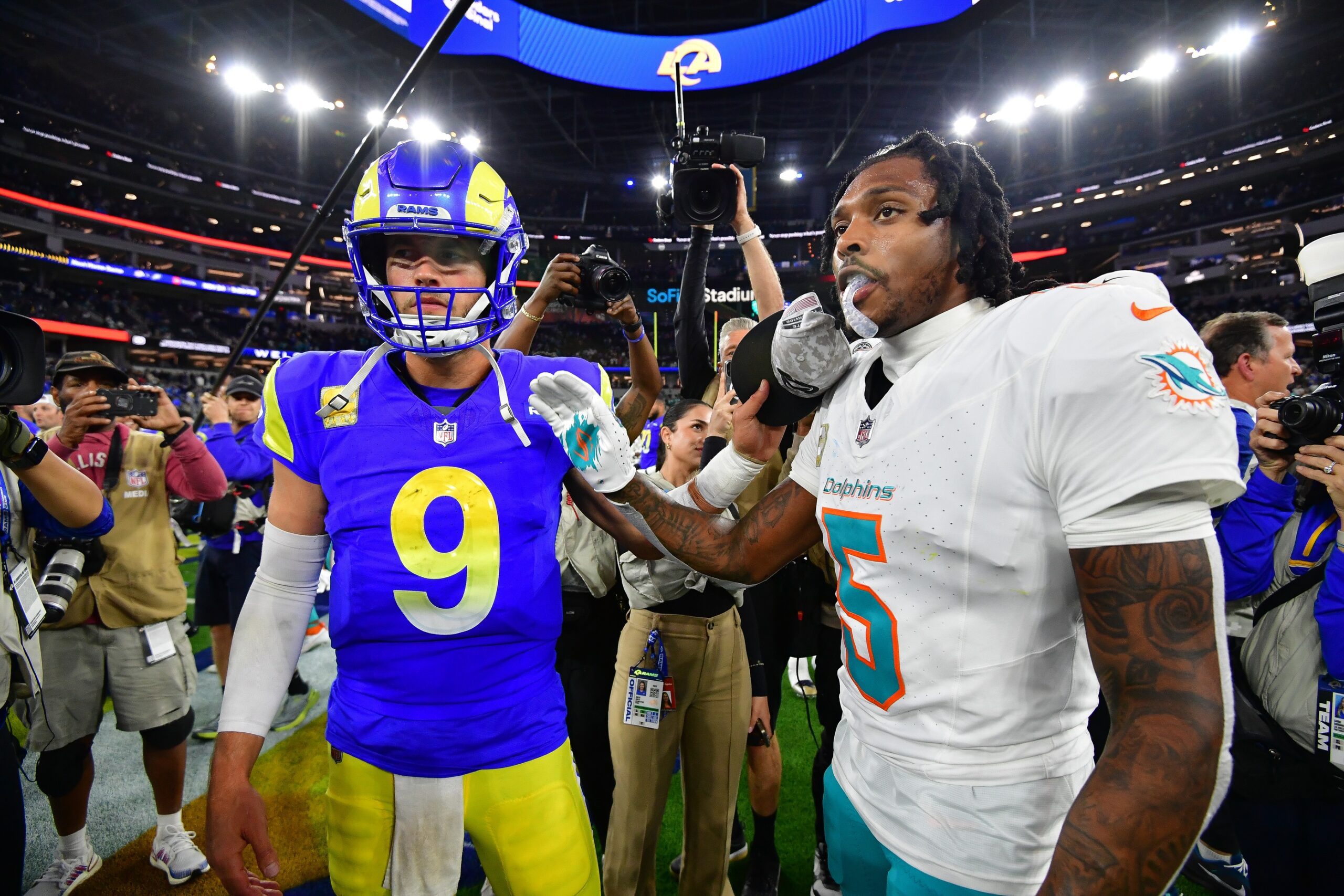 LOOK: Jalen Ramsey Gets Needled Boasting New Full-Leg Tattoo Boosting His 'Greatness' 2 USATSI 24741739 168400517 lowres scaled