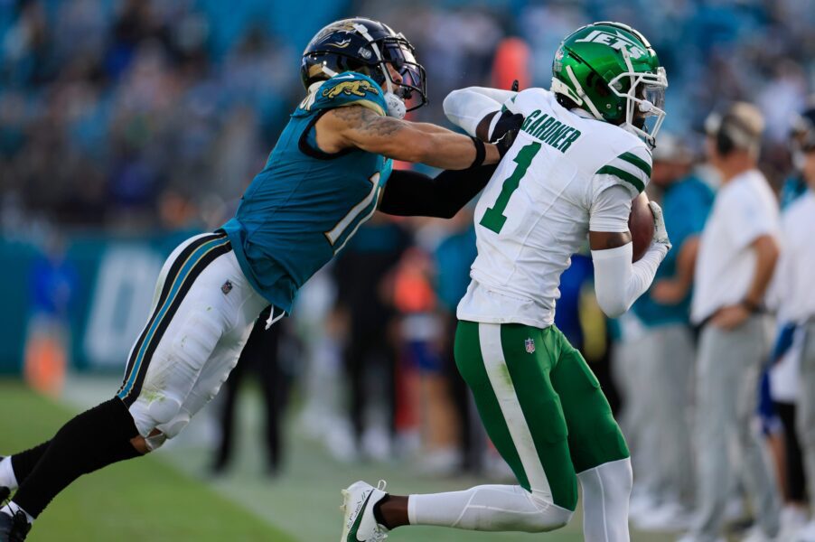 "Gardner's 91.9 PFF Coverage Grade": New York Jets Sauce Gardner Ranked First In PFFs Top Cornerbacks List Entering 2025 NFL Season 2 USATSI 24994988 168400517 lowres