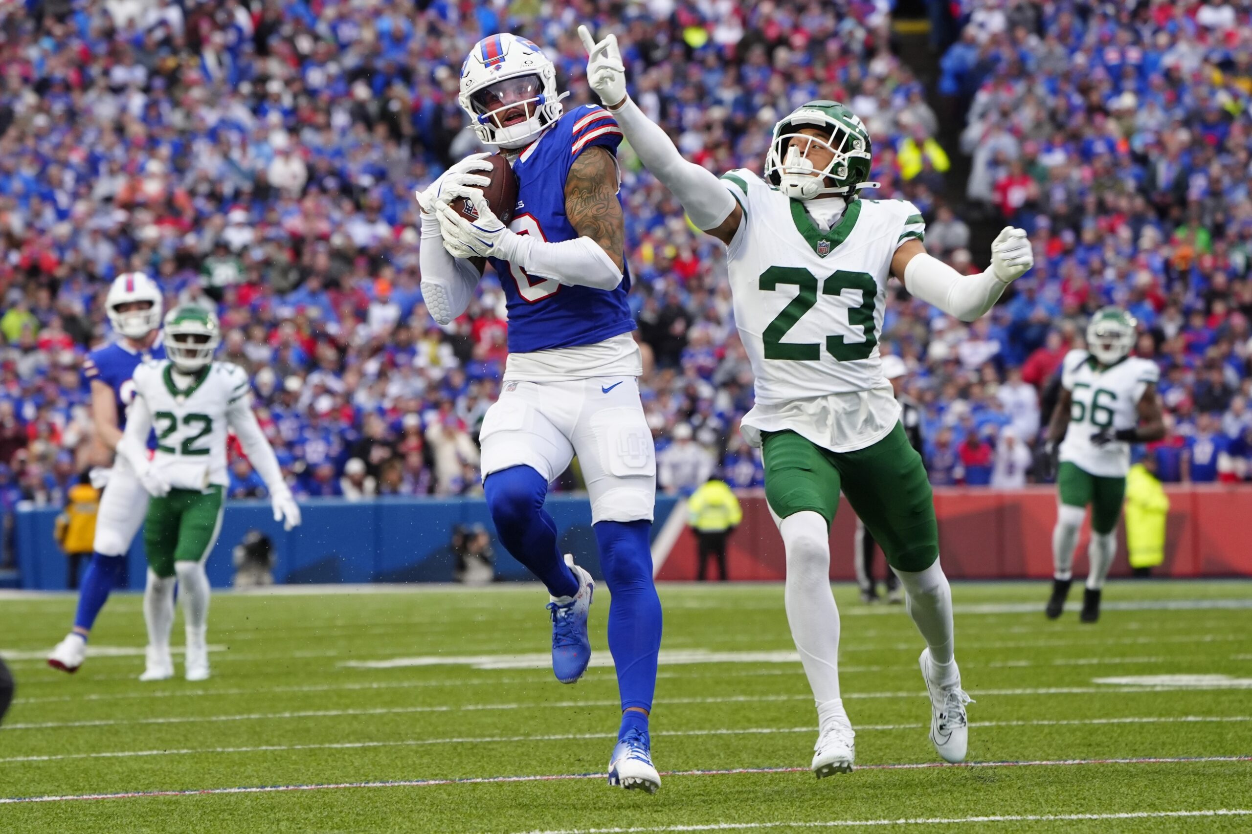 Buffalo Bills: Josh Allen's Weapon Stuns Fans With 60-Point Eruption in Basketball Game 3 Buffalo Bills, Keon Coleman