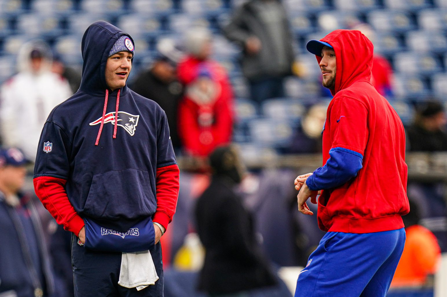 Buffalo Bills: Josh Allen Names Unexpected NFL QB Who's 1 of His 'Favorite Young Quarterbacks' 1 Buffalo Bills, Josh Allen, Drake Maye, New England Patriots