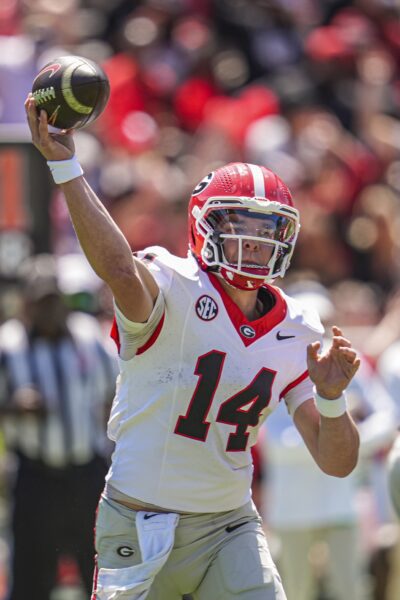 "A Lot Depends On This Fall": College Football Analyst Debates How Long Gunner Stockton Could Be Starting Quarterback For the Georgia Bulldogs 1 USATSI 25913322 168400517 lowres
