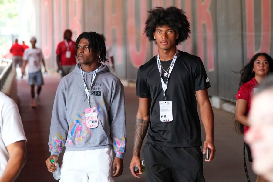 "Will Need To Deploy Henry On The Outside": College Football Analyst Describes How Ohio State Buckeyes Should Utilize 2026 Recruit Chris Henry Jr. In the Future 1 USATSI 26092884 168400517 lowres