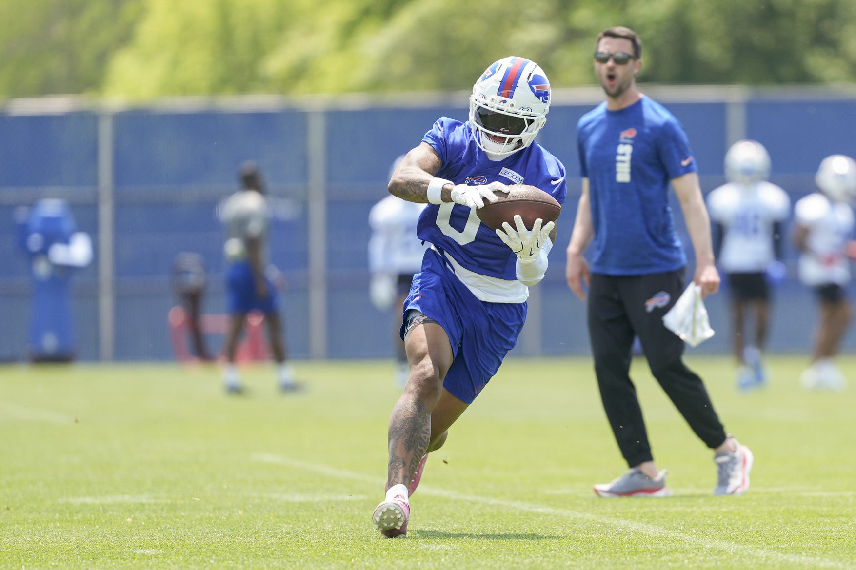 Buffalo Bills: Josh Allen's Weapon Stuns Fans With 60-Point Eruption in Basketball Game 1 Buffalo Bills, Keon Coleman