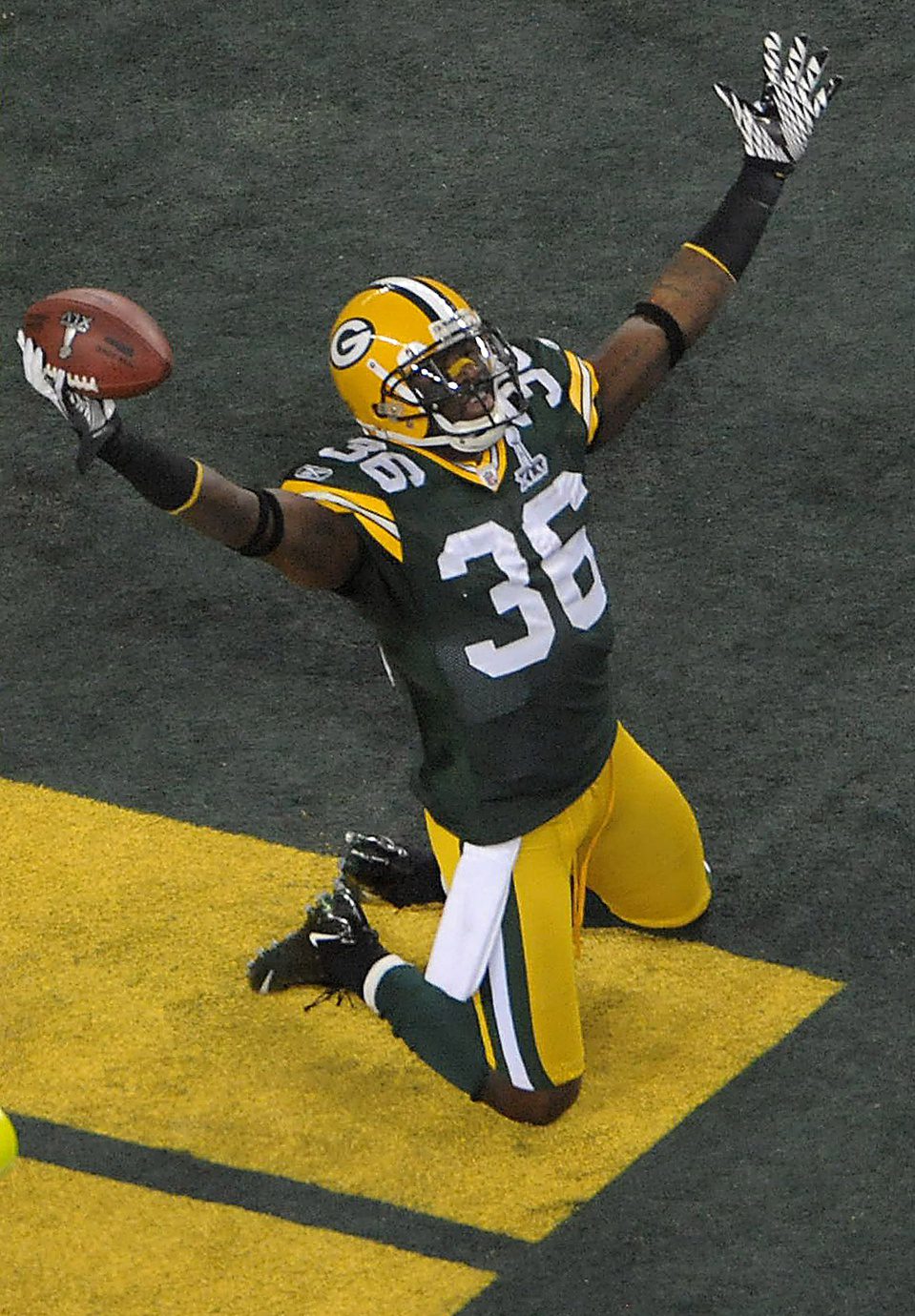 Breaking: Packers Legend Nick Collins Receives Huge News From The NFL 2 Feb 6, 2011; Arlington, TX, USA; Green Bay Packers safety Nick Collins (36) reacts after scoring on a 37-yard interception return in the first quarter during Super Bowl XLV against the Pittsburgh Steelers at Cowboys Stadium. The Packers defeated the Steelers 31-25. Mandatory Credit: Kirby Lee/Image of Sport-USA TODAY Sports