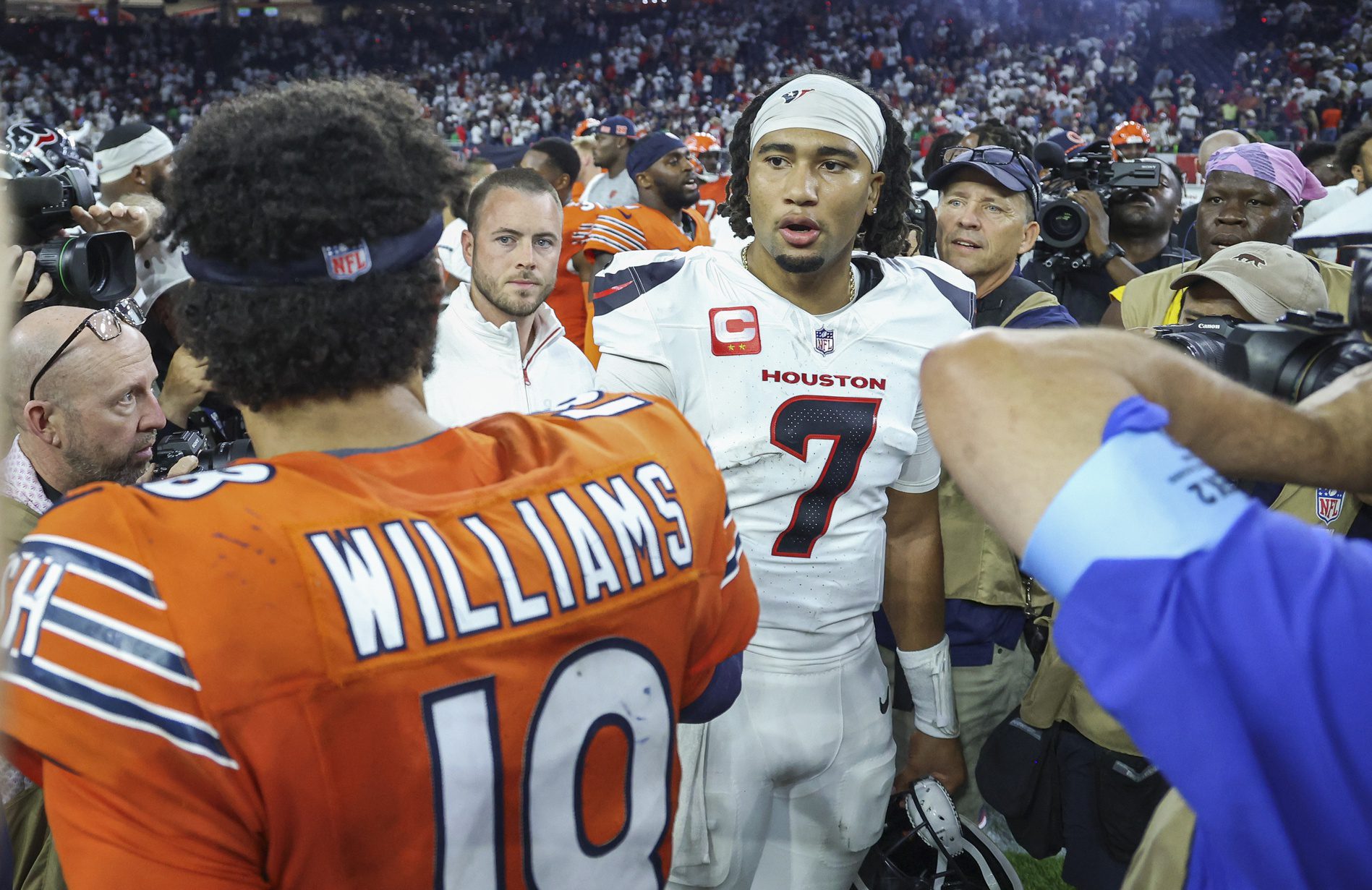 C.J. Stroud challenges Caleb Williams with hard-hitting advice for year two leap