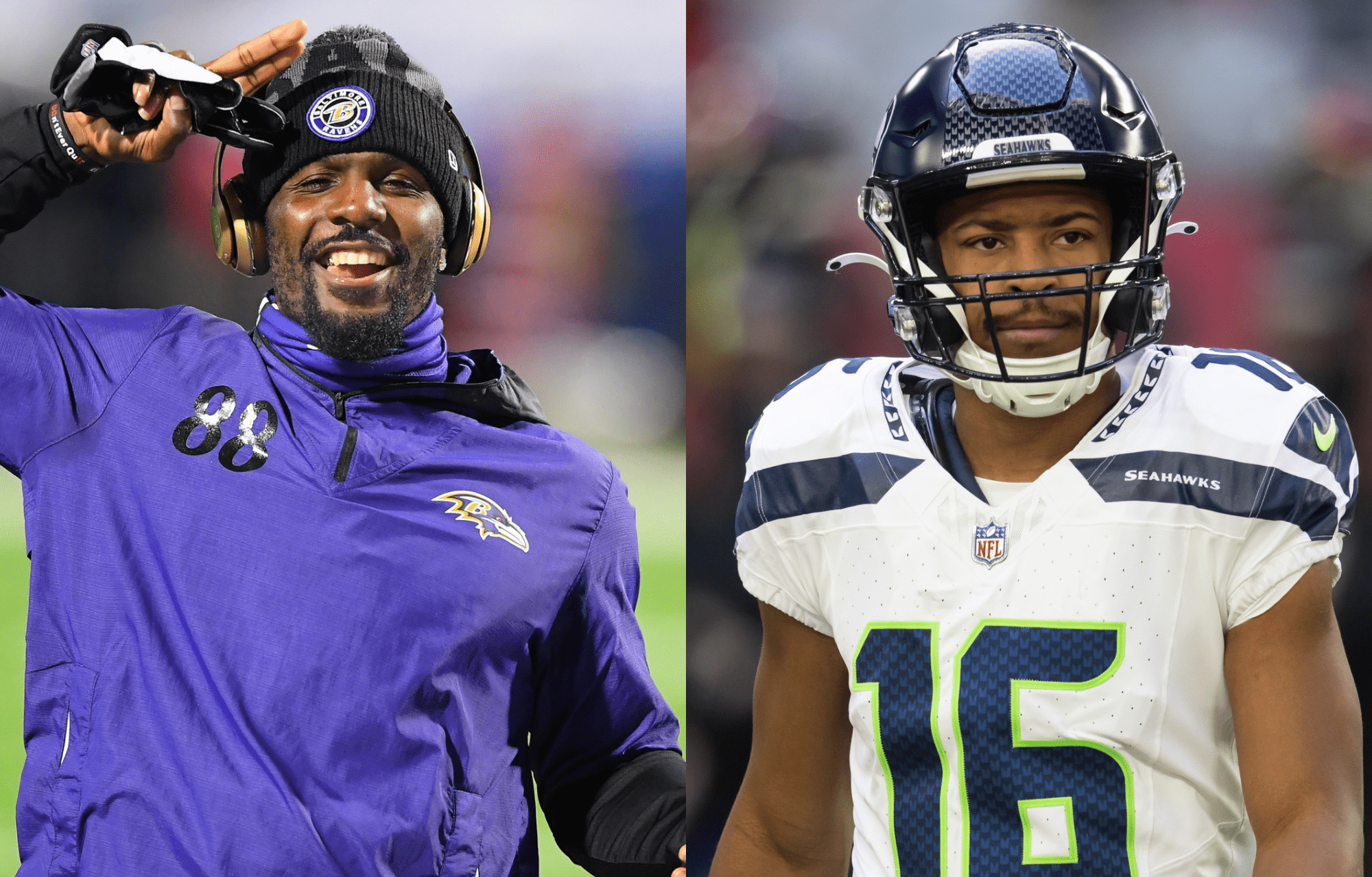 "This Needs To Be Viral": Dez Bryant Pushes For Tyler Lockett's Interview About Being An Old Virgin To Spread Online 1 Dez Bryant (left) and Tyler Lockett (right). Credits: Imagn