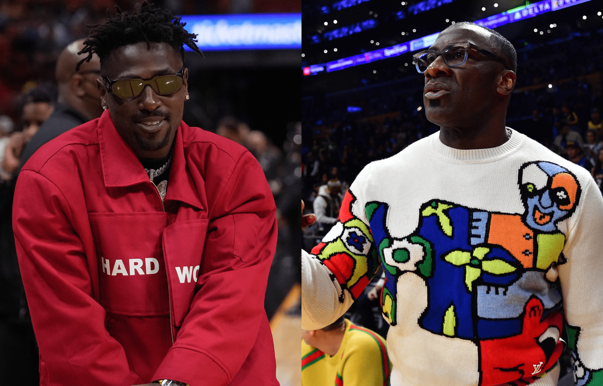 "Cracker Of The Day": Antonio Brown Fires Off At Shannon Sharpe Closes $50M Lawsuit Settlement 1 Antonio Brown and Shannon Sharpe. Photo credits: Imagn