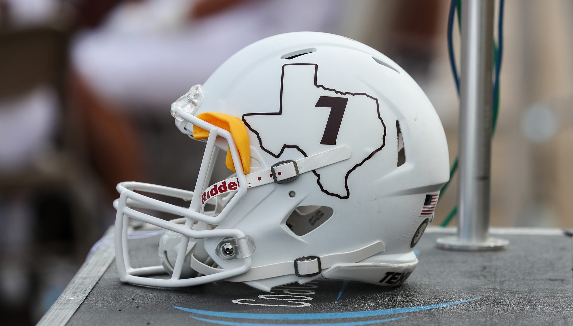 "He Was Found With Multiple Gun Shots" Texas Football Star Found Dead, Fans Absolutely Outraged 2 Sep 30, 2017; Laramie, WY, USA; A general view of the Texas State Bobcats helmet during the second quarter against the Wyoming Cowboys at War Memorial Stadium. Mandatory Credit: Troy Babbitt-Imagn Images