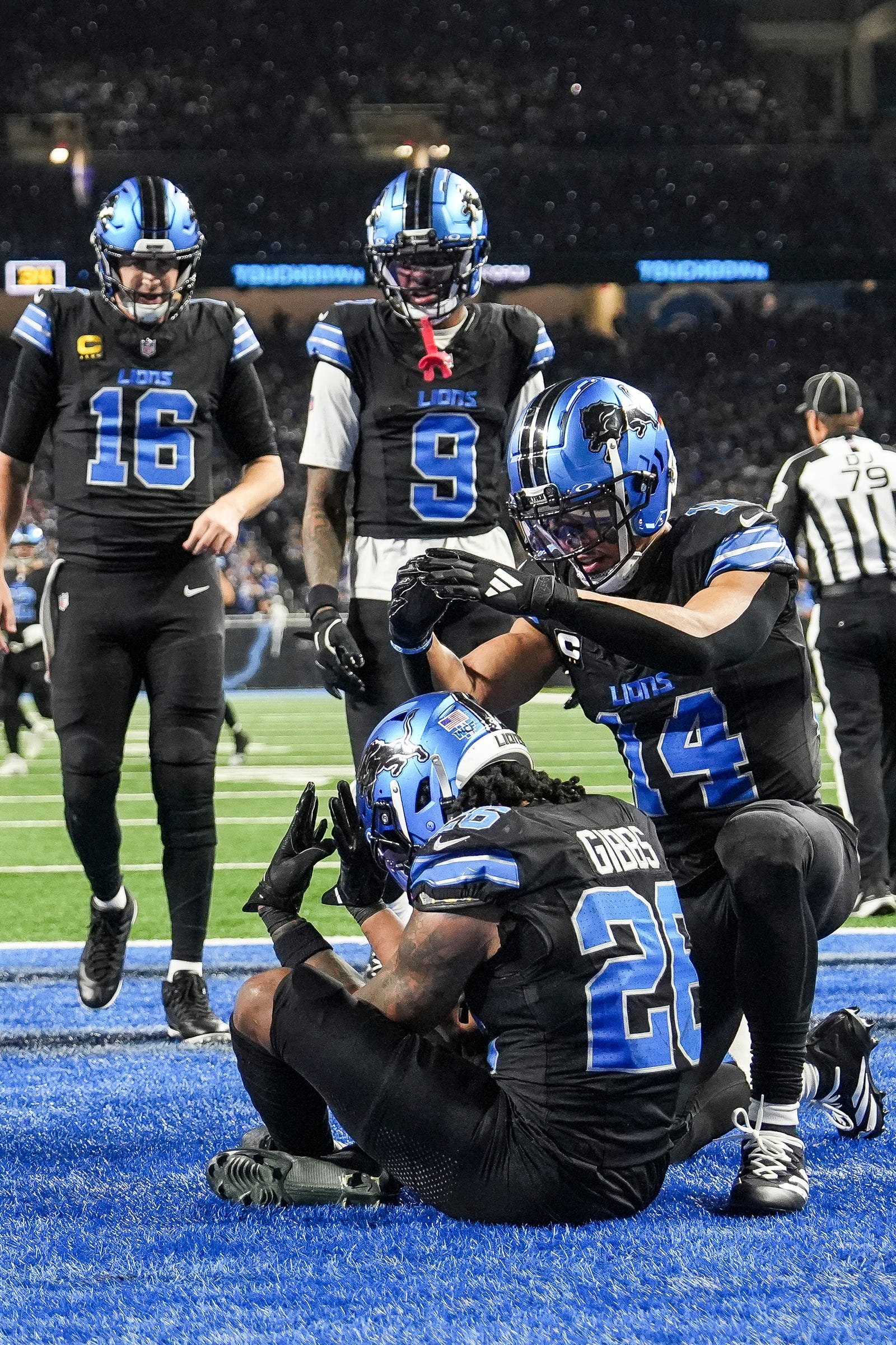 ‘A Dip Is Likely’: ESPN Predicts Fewer Touchdowns for Detroit Lions Star 3 Detroit Lions, Jahmyr Gibbs