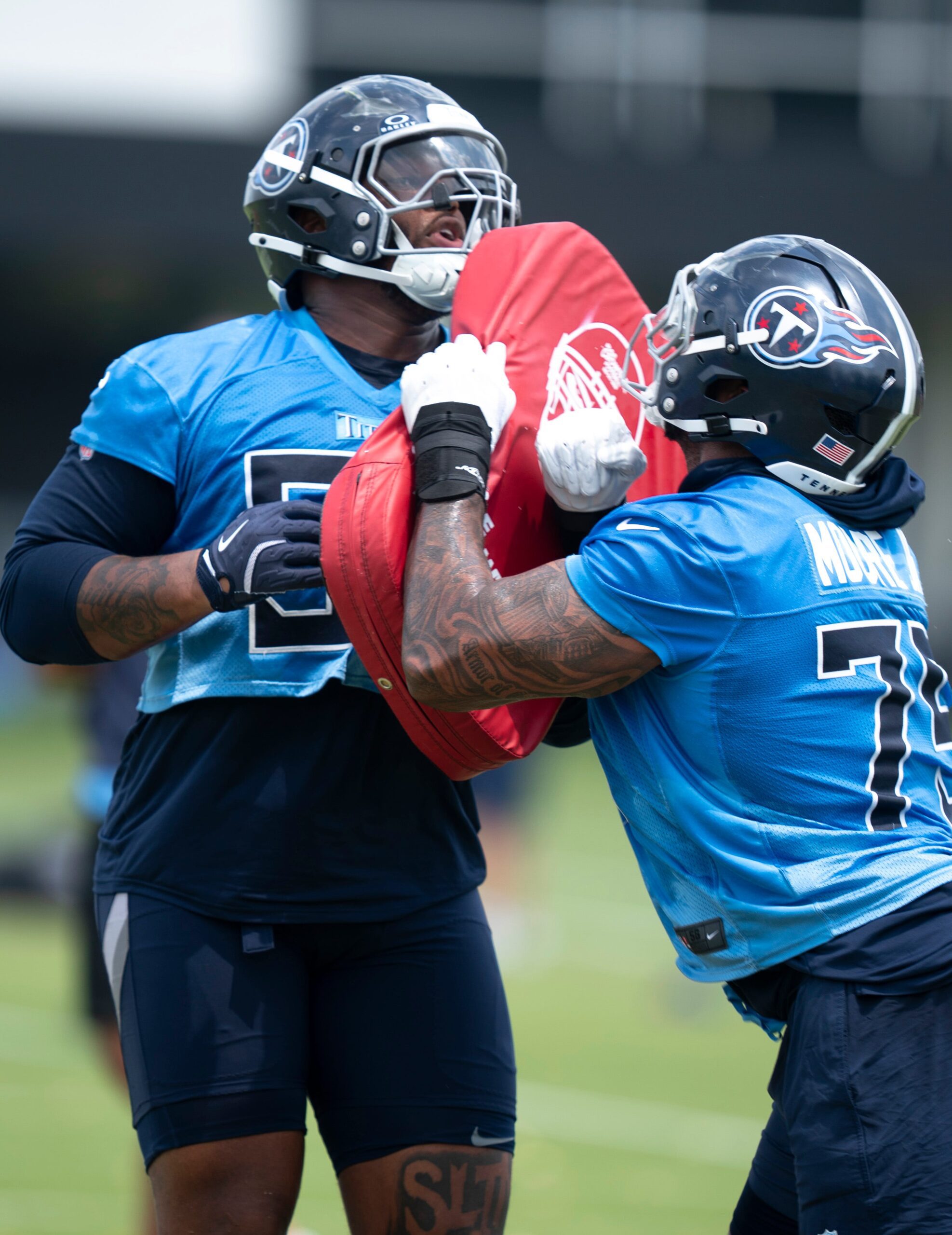 ‘It Looks Even Worse...': Titans' $82 Million Mistake Gets the Spotlight in NFL Analysis 3 Tennessee Titans, Dan Moore Jr.