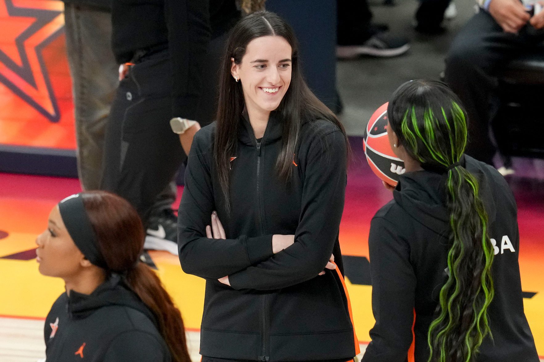 "First Female Basketball Player To Have A Boyfriend?": Antonio Brown Drops Sarcastic Jab At WNBA With Caitlin Clark's Appearance With BF In All-Star Game 2 USATSI 26671017 168400517 lowres