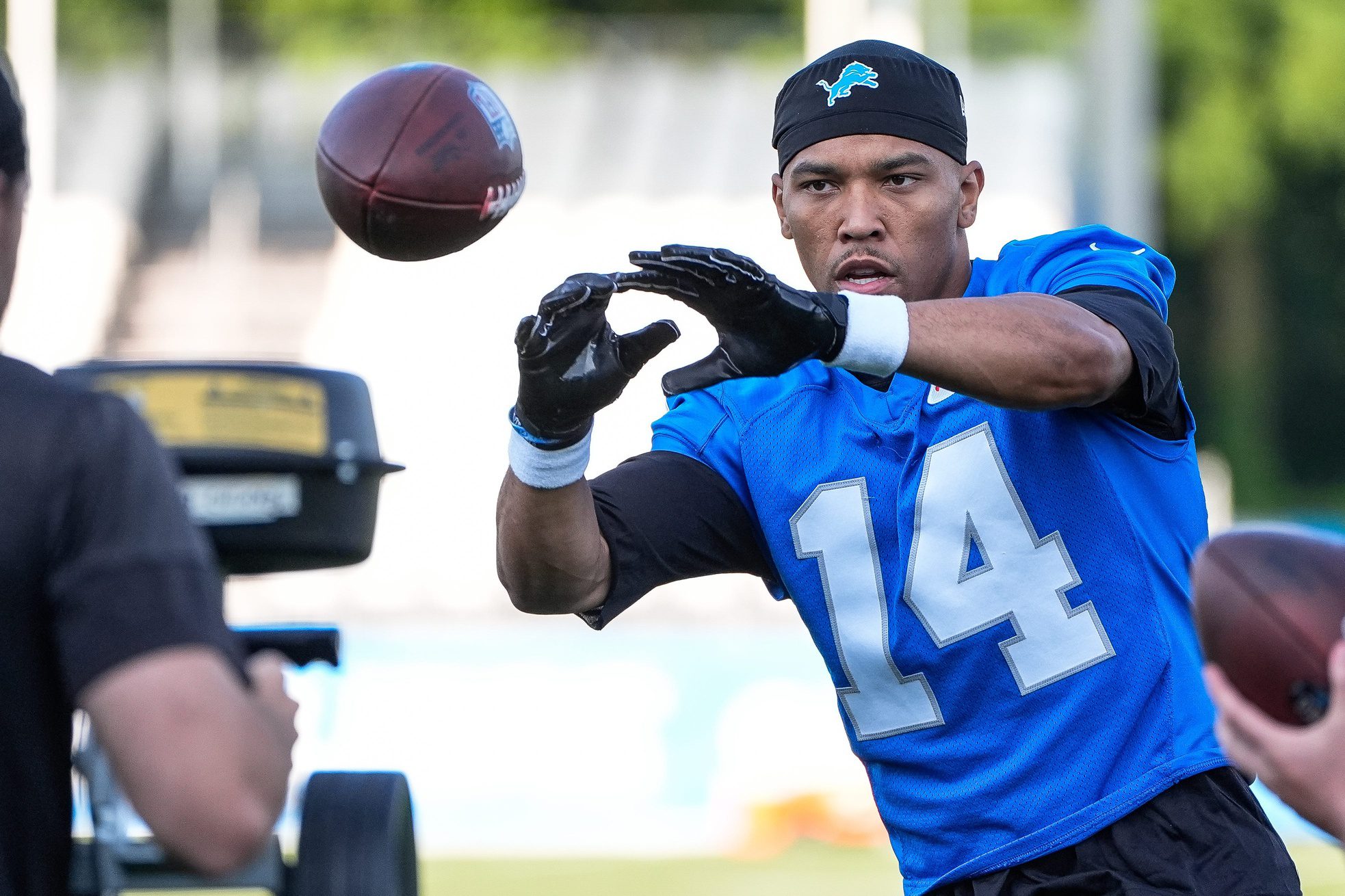 REPORT: Amon-Ra St. Brown, Brian Brach In Heated Fights As Dan Campbell Halts Lions Training Camp 1 USATSI 26676955 168400517 lowres