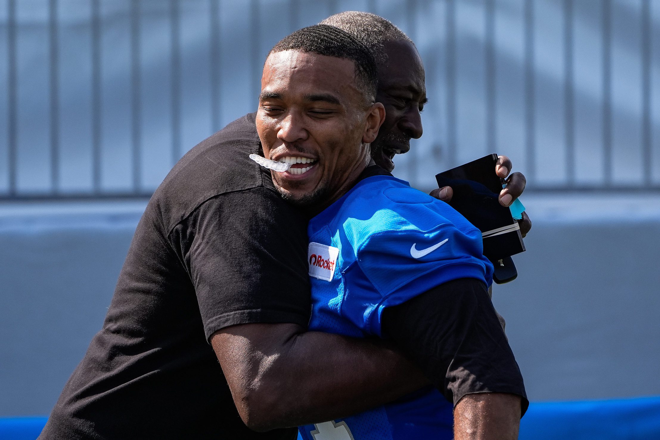 REPORT: Amon-Ra St. Brown, Brian Brach In Heated Fights As Dan Campbell Halts Lions Training Camp 3 USATSI 26677268 168400517 lowres