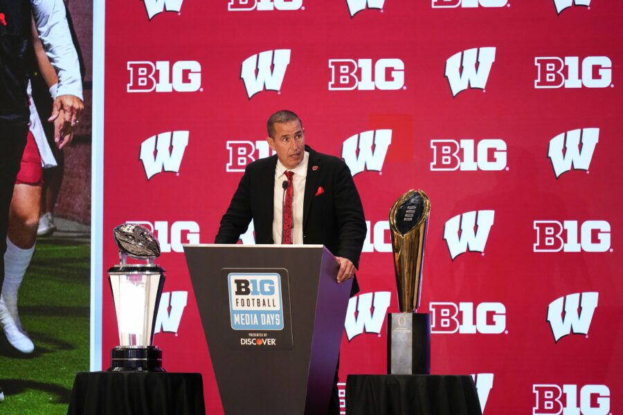 "Thank You Captain Obvious": Wisconsin Badgers Head Coach Luke Fickell Discouraged With Difficult Schedule Entering 2025 College Football Season 2 USATSI 26693038 168400517 lowres