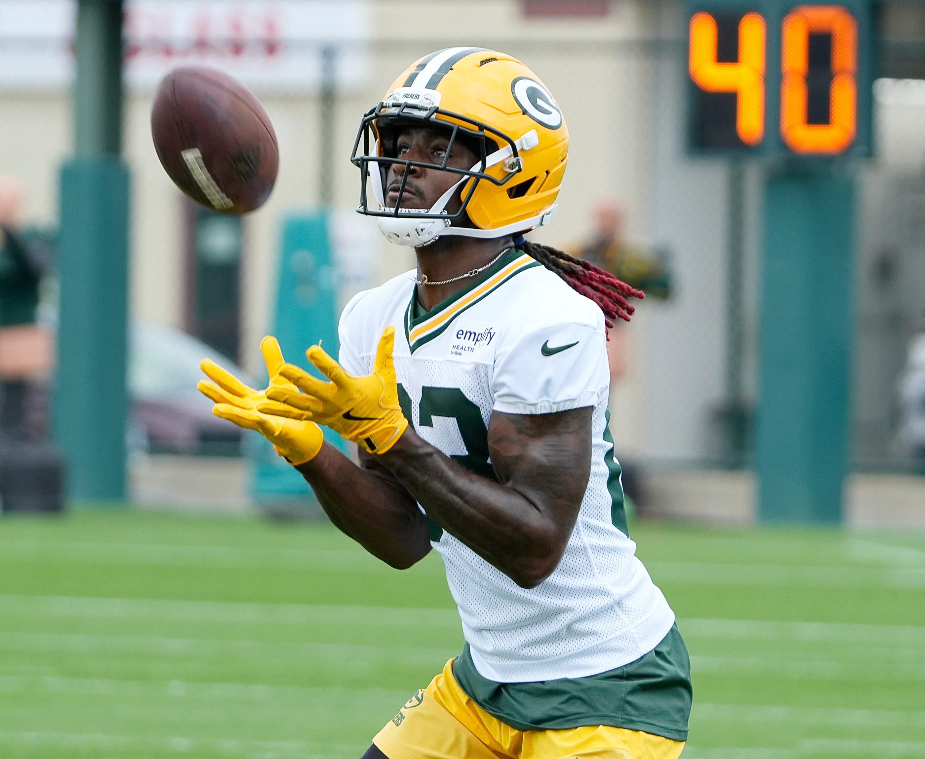 Breaking: Packers Add Massive Weapon For Jordan Love At Practice (Watch) 2 Green Bay Packers wide receiver Savion Williams (83) catches the ball during the second day of training camp on Thursday, July 24, 2025, at Ray Nitschke Field in Ashwaubenon, Wis. © Jovanny Hernandez / Milwaukee Journal Sentinel / USA TODAY NETWORK via Imagn Images