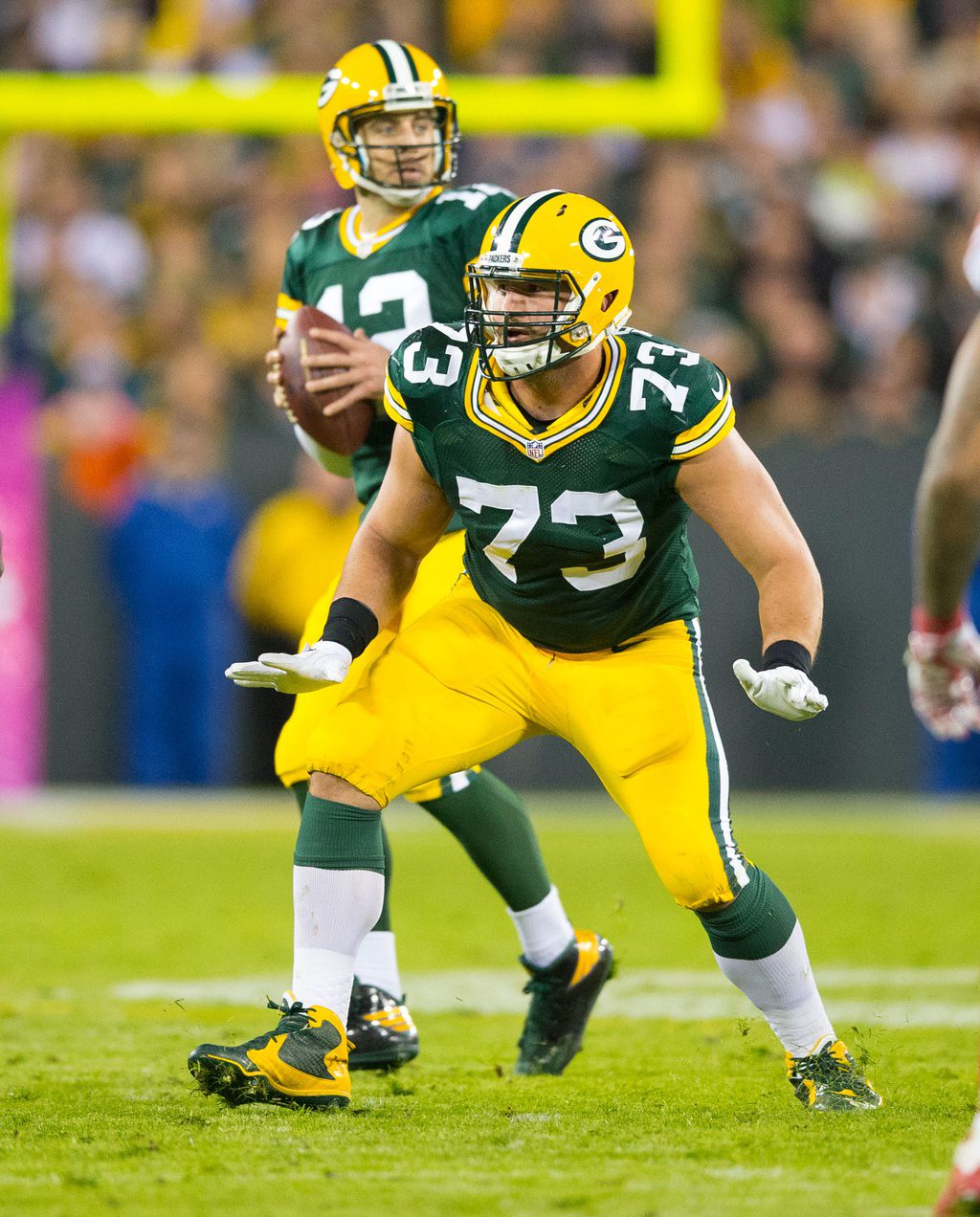 "I Can't Deal With It" Former Packers Star Abruptly Quits Job With NFL, Releases Shocking Statement 3 Oct 9, 2016; Green Bay, WI, USA; Green Bay Packers center JC Tretter (73) during the game against the New York Giants at Lambeau Field. Green Bay won 23-16. Mandatory Credit: Jeff Hanisch-Imagn Images