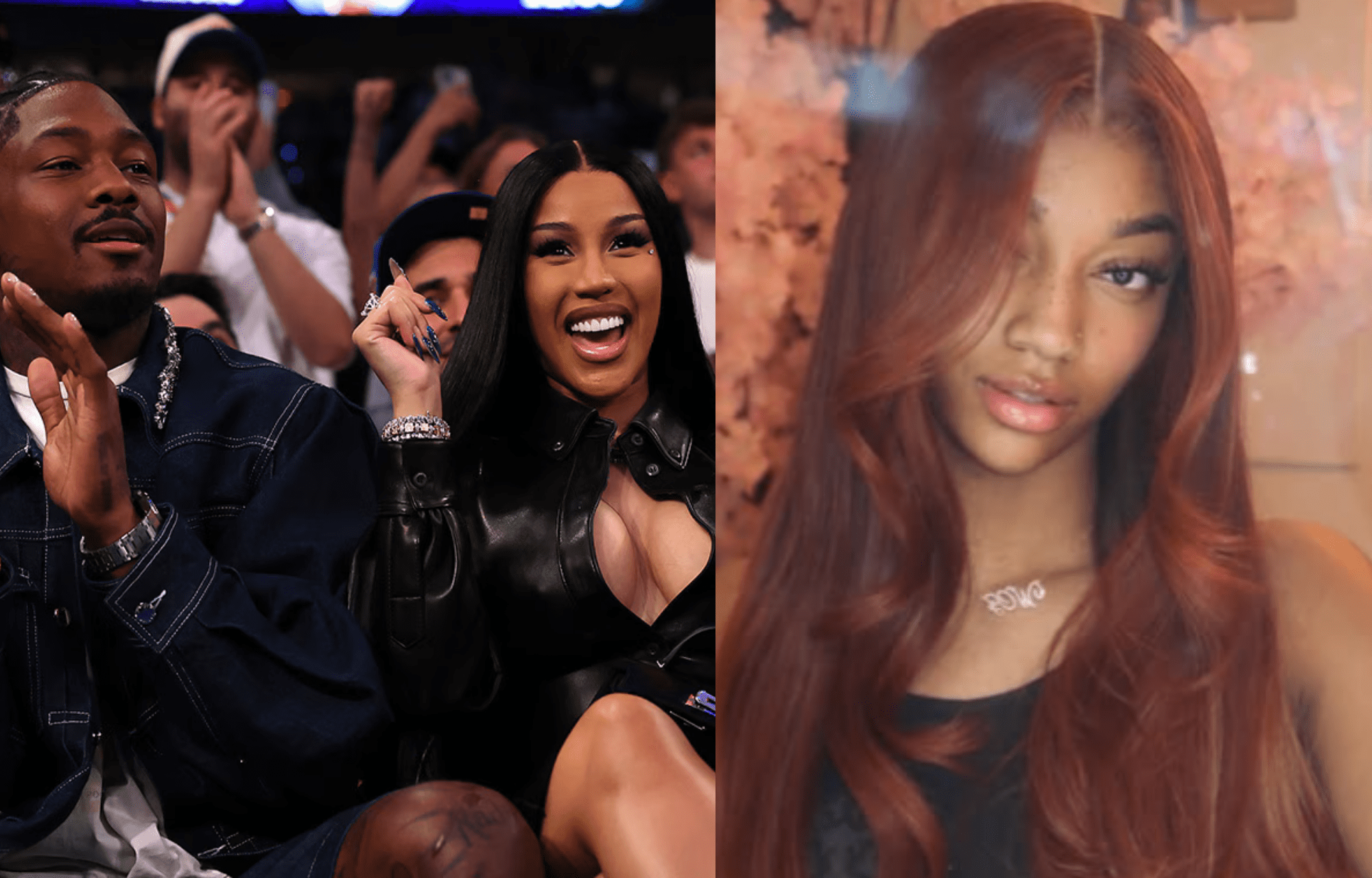"Exactly": Stefon Diggs’ GF Cardi B Shows Love To Angel Reese’s Viral Cowboy Ensemble 1 Couple Stefon Diggs with Cardi B (left), and Angel Reese (right). Photo credits: Instagram