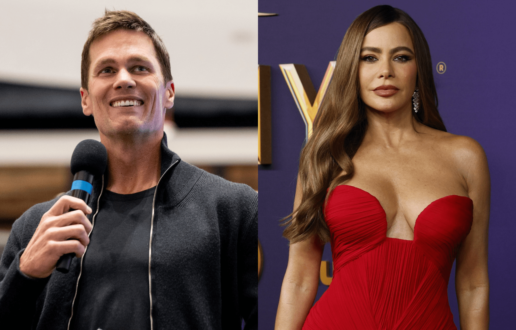 "I Don't Think It Worked": Tom Brady’s 'Fling' With Sofia Vergara Faces Bill Simmons’ Brutal Verdict 1 Tom Brady, NFL legend, and actress Sofia Vergara. Photo credits: Imagn