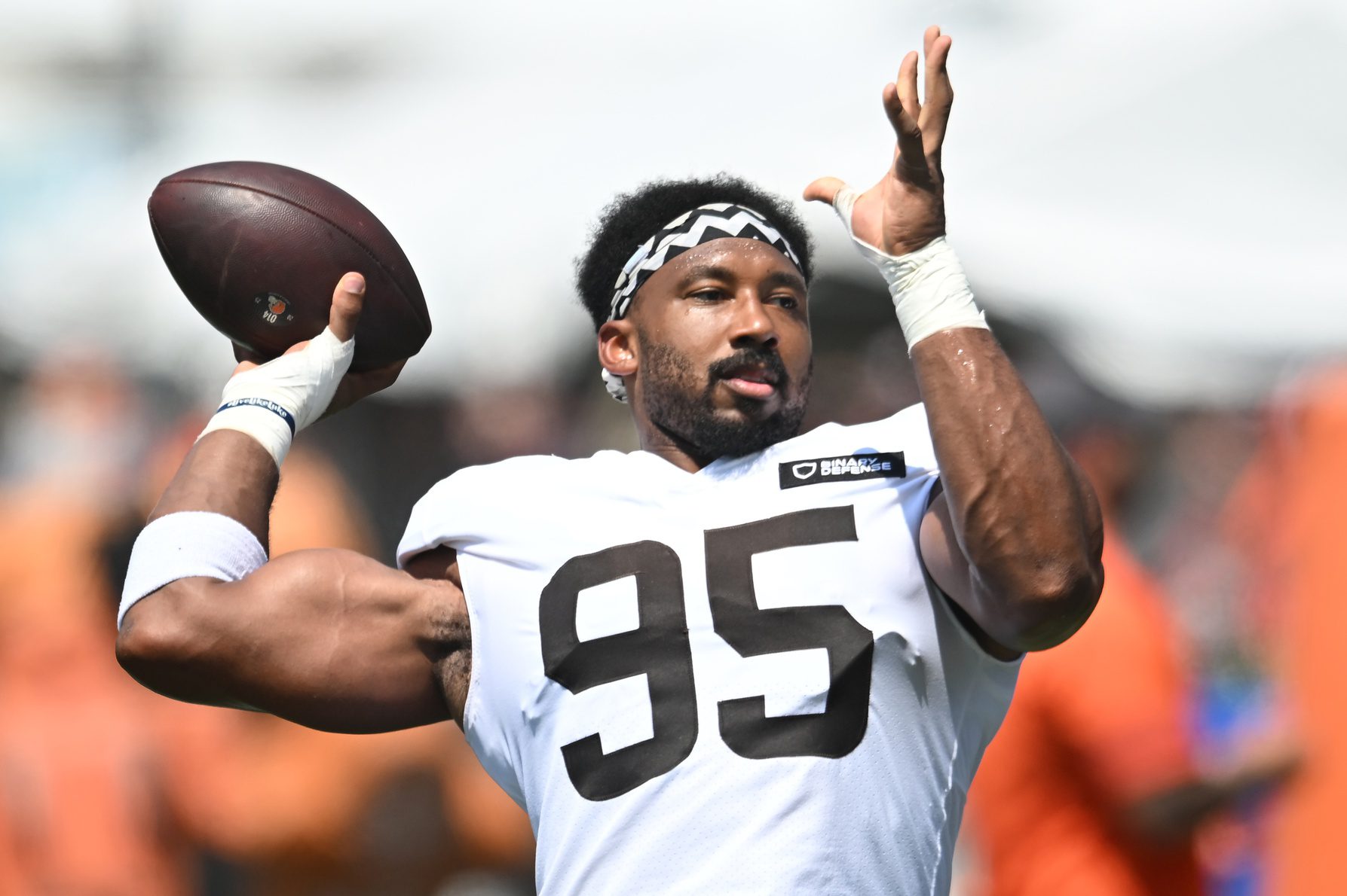 "I Can See It Happening": Myles Garrett Plots Hoops Team-Up With Brother Once NFL Days Are Over 1 USATSI 26727915 168400517 lowres