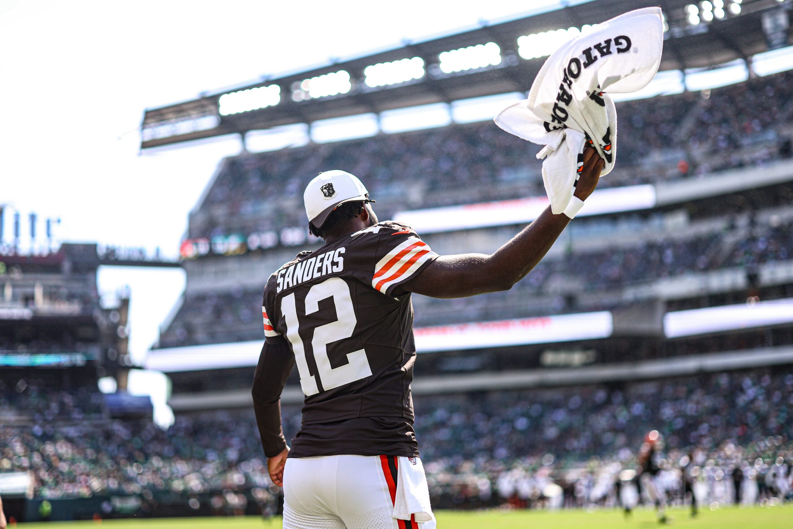 "Odd But True" Shedeur Sanders Receives Massive News About His Future With The Browns 1 Aug 16, 2025; Philadelphia, Pennsylvania, USA; Cleveland Browns quarterback Shedeur Sanders (12) reacts on the sideline to a play against the Philadelphia Eagles during the second quarter at Lincoln Financial Field. Mandatory Credit: Bill Streicher-Imagn Images