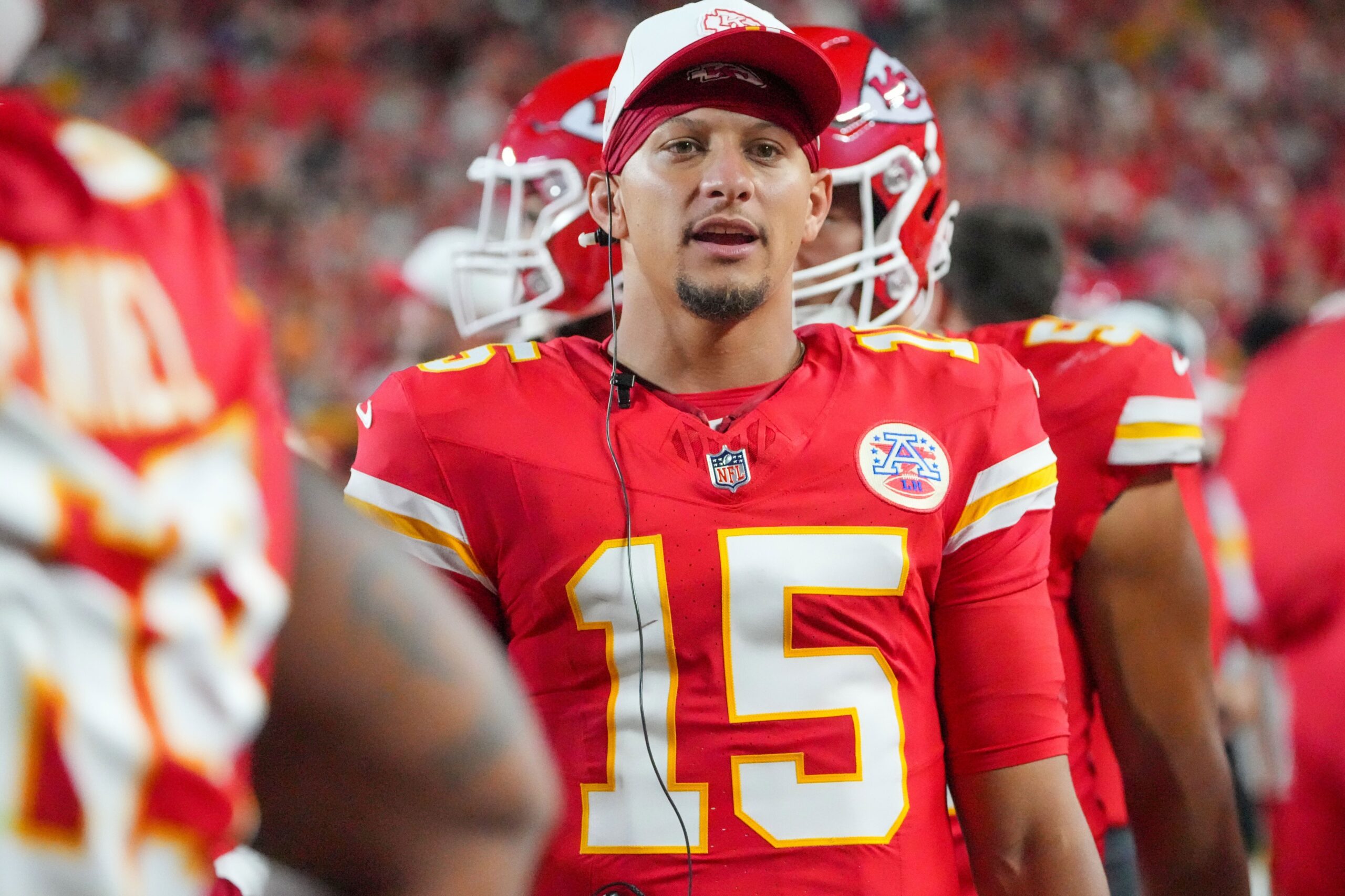 "Dressing My Husband": Patrick Mahomes' Wife Brittany Mahomes Claims Styling Role In Chiefs QB’s Preseason Outfit 3 USATSI 26906573 168400517 lowres scaled
