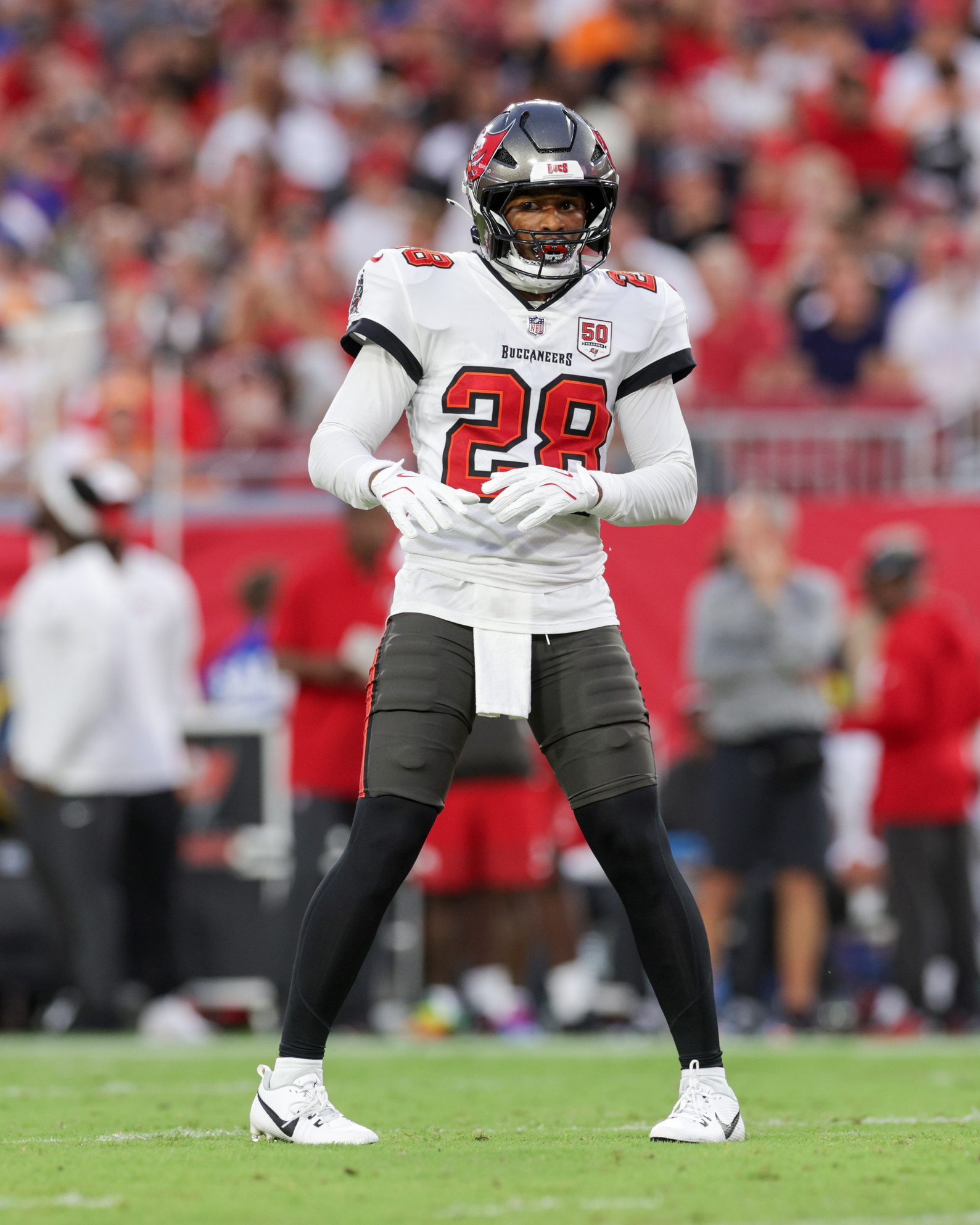 "That Was Fast" Shilo Sanders Already Signed By New Team (Breaking) 1 Aug 23, 2025; Tampa, Florida, USA; Tampa Bay Buccaneers safety Shilo Sanders (28) lines up against the Buffalo Bills in the first quarter at Raymond James Stadium. Mandatory Credit: Nathan Ray Seebeck-Imagn Images