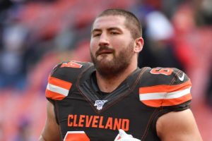 JC Tretter, former Cleveland Browns and Gree Bay Packers center, would be an inexpensive option for Miami
