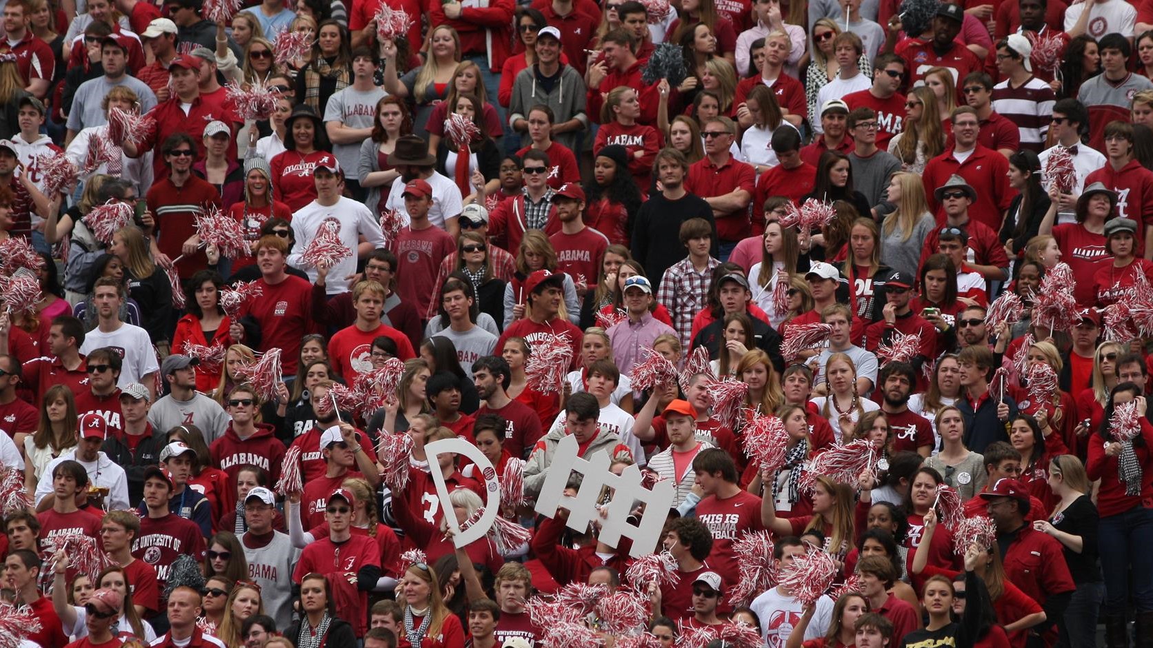 Football is king on Saturdays in Tuscaloosa.