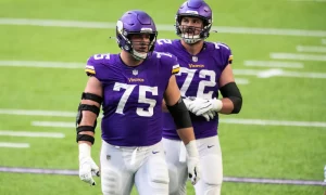 Brian O'Neill and Ezra Cleveland set to lead offensive line.