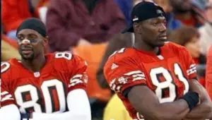 Jerry Rice and Terrell Owens