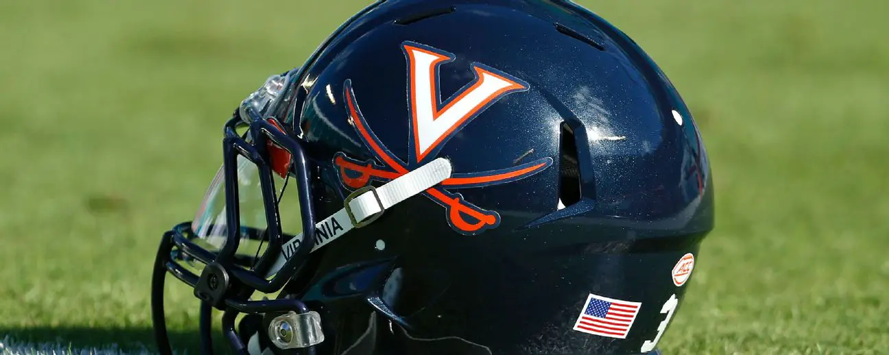 University of Virginia football helmet