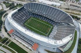 Aireal view of Solider field