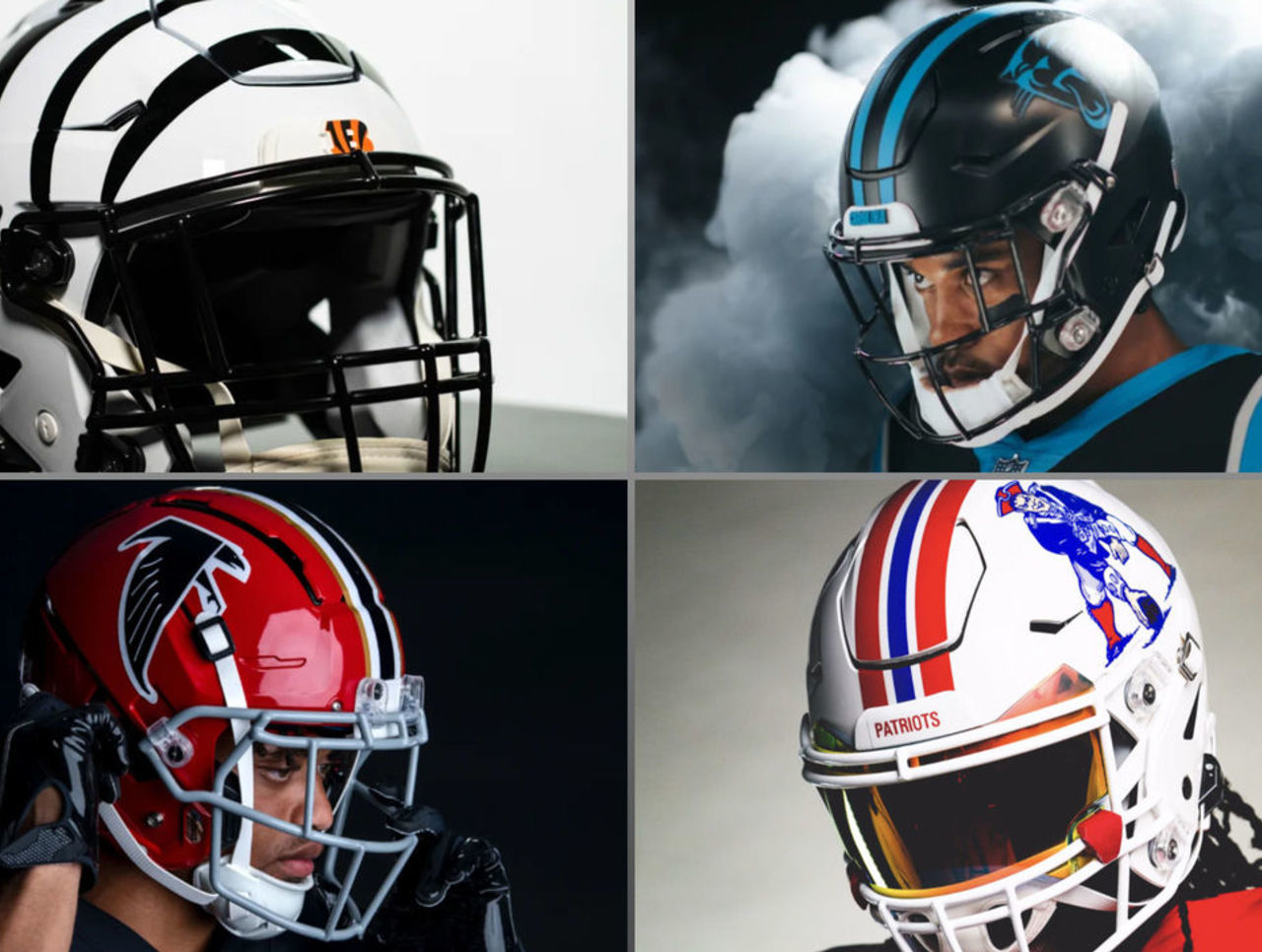 the nfl new helmets