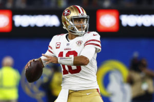 Jimmy G in a 49ers Uniform