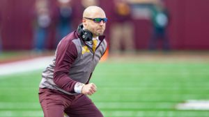 PJ Fleck brings the energy to the Gopher program