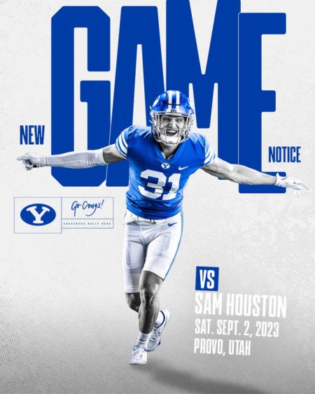 BYU 2023 Non Conference Schedule - Gridiron Heroics