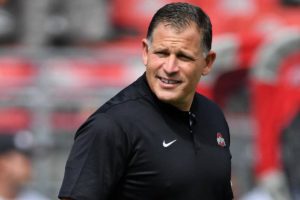 Greg Schiano coaches a game at Rutgers