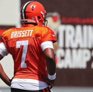 Jacoby Brissett at Training Camp