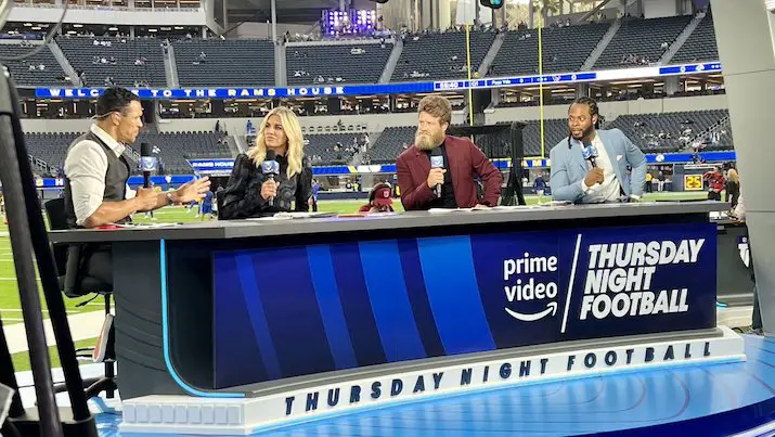 Amazon Thursday Night pregame show Charissa Thompson