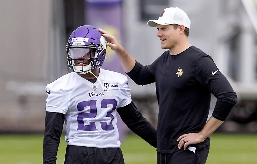 Vikings cornerback Andrew Booth out for the season with knee