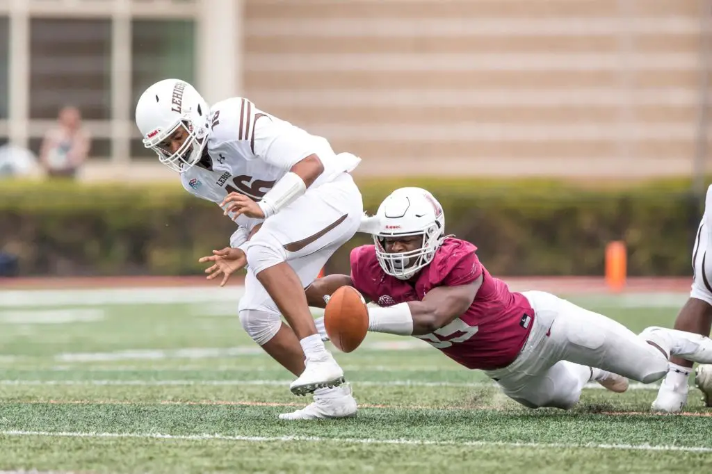 Lafayette's Malik Hamm has been a defensive wrecking ball for years (Photo courtesy Lafayette Athletics)