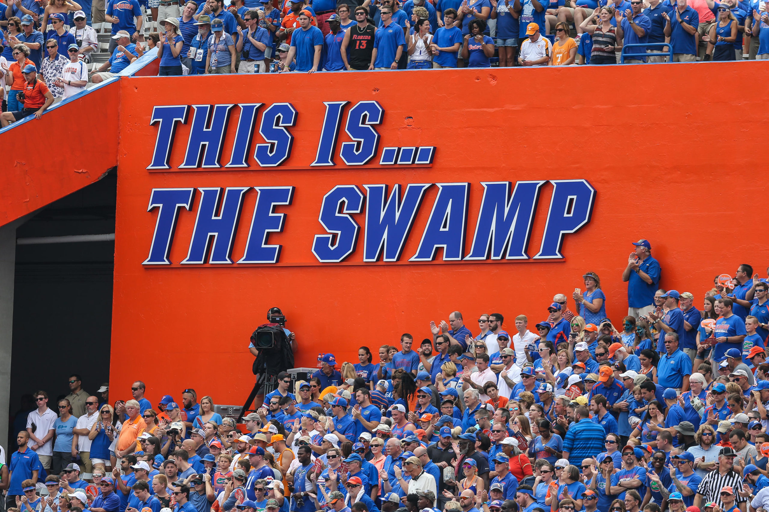 KJ JEfferson is used to playing in front of crowds such as 'The Swamp'