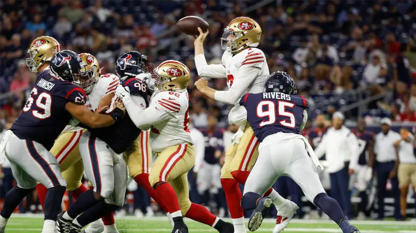 San Francisco 49ers vs. Houston Texans