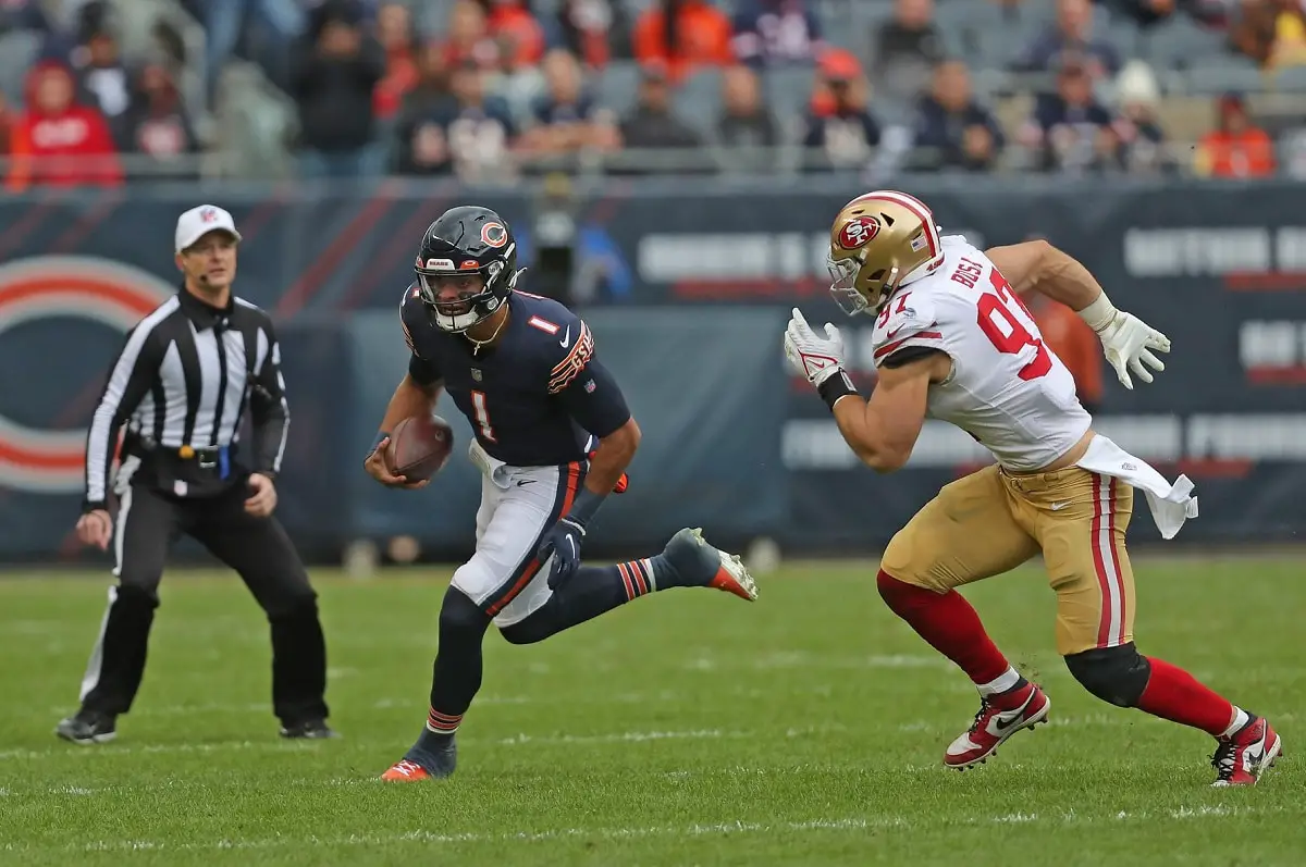 49ers and the bears