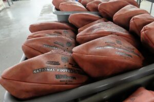 Deflated footballs